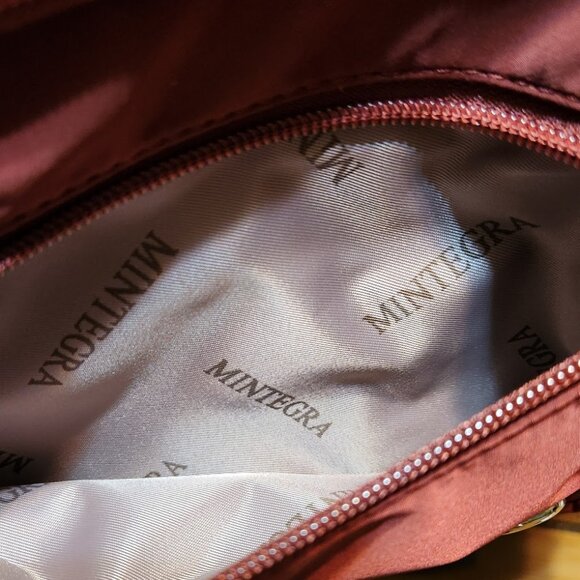 Burgundy Mintegra Travel or Every Day Bag, Lots of Pockets! - Picture 3 of 12